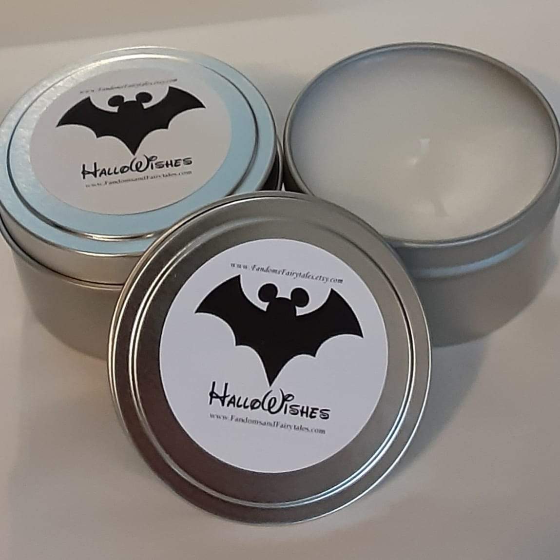 Magical Theme Park Scent Candle Tins