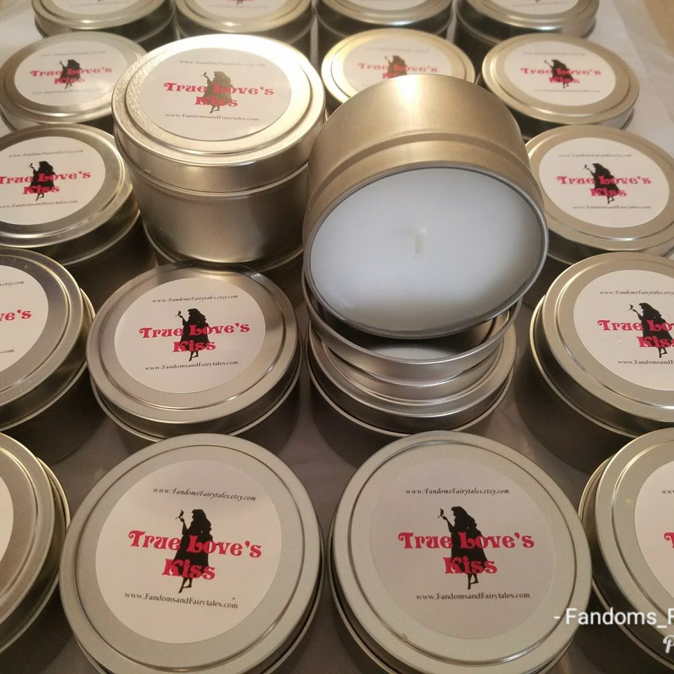 True Love's Kiss Wax Melts, Candles or Spray   Love Spell Scented Princess Melts