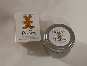 November Scent of the Month Holidays at the Resorts candles, wax melts or room spray