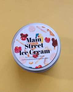 Main Street Ice Cream Candles, wax melts or room spray