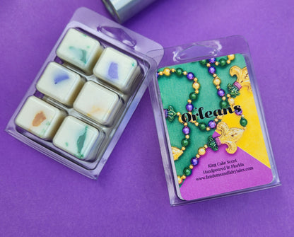 Orleans King Cake candles, wax melts or room spray 2024