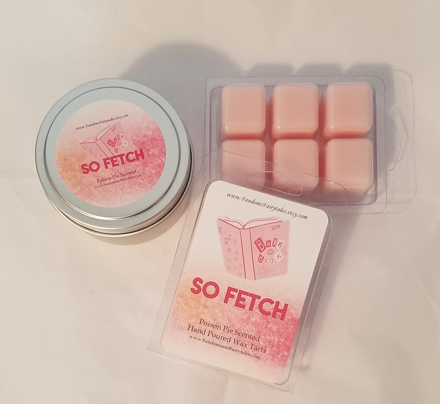 So Fetch Wax Melts and Candles - Poison Pie Scented - Mean Girls Inspired