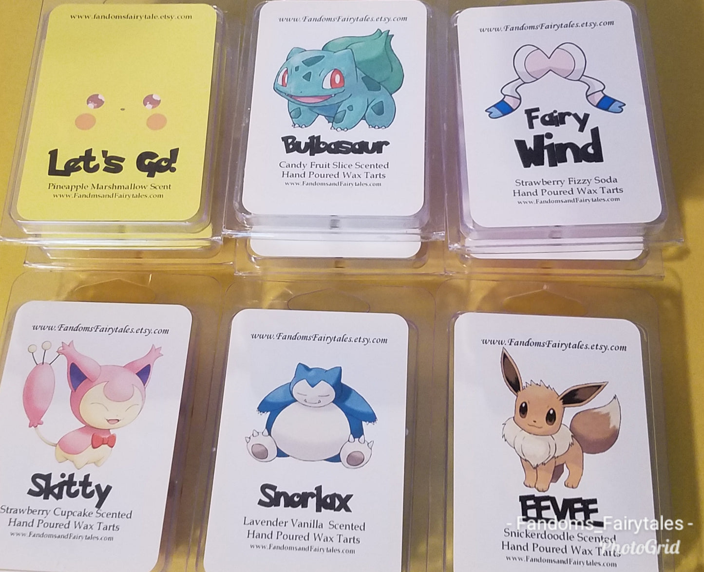 Poke Inspired Wax Melts,  Candles, Room Sprays