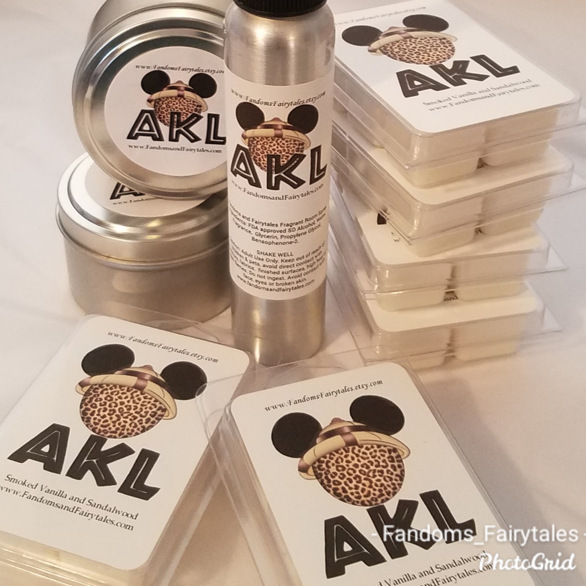 AKL Lobby Scent candles, wax melts or room spray