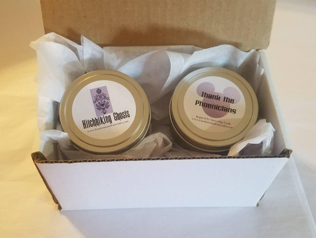 Set of Two WDW Inspired Candles, Perfect gift for WDW Fans!
