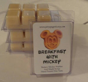 Breakfast with Mickey - Mickey Waffle candles, wax melts or room spray