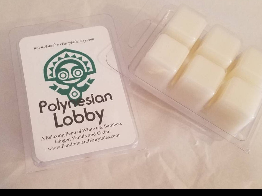 Polynesian Lobby Wax Melts and Candles