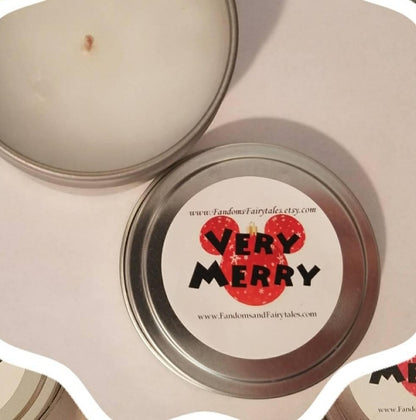 Very Merry Wax Melts and Candles Peppermint Hot Cocoa and Sugar Cookie Scented